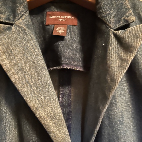Banana Republic Denim Blazer - Picture 2 of 3